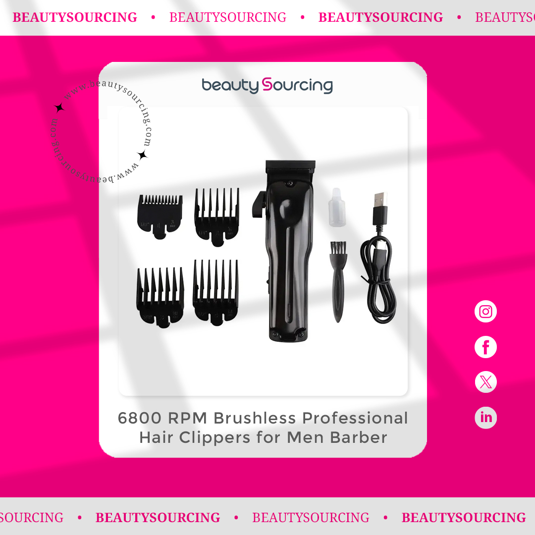BeautySourcing's tweet image. 🔥 Upgrade your haircutting toolkit with our professional hair clippers! Precision, power, and smooth cuts are just a click away. ✂️beautysourcing.com/marketplace/ha…
 #HairClippers #PrecisionStyling #BarberTools