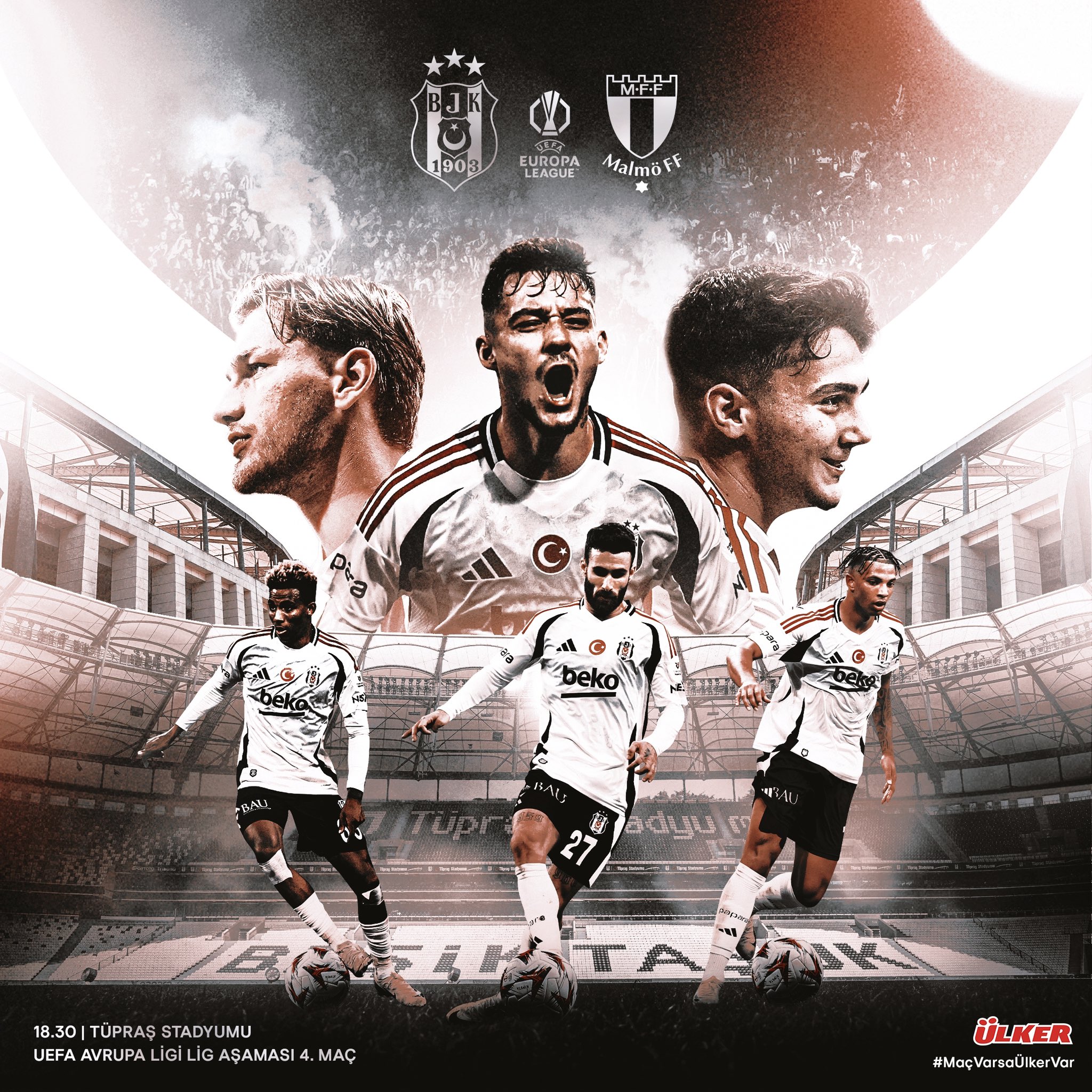 Beşiktaş Malmö Maç Afişi