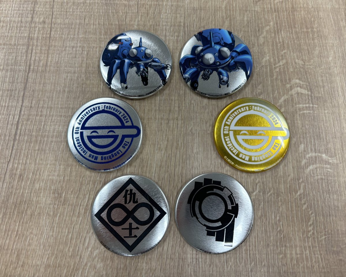 グッズのご紹介】 ／ メタリックトレーディング缶バッジ販売中✨ ＼ 全