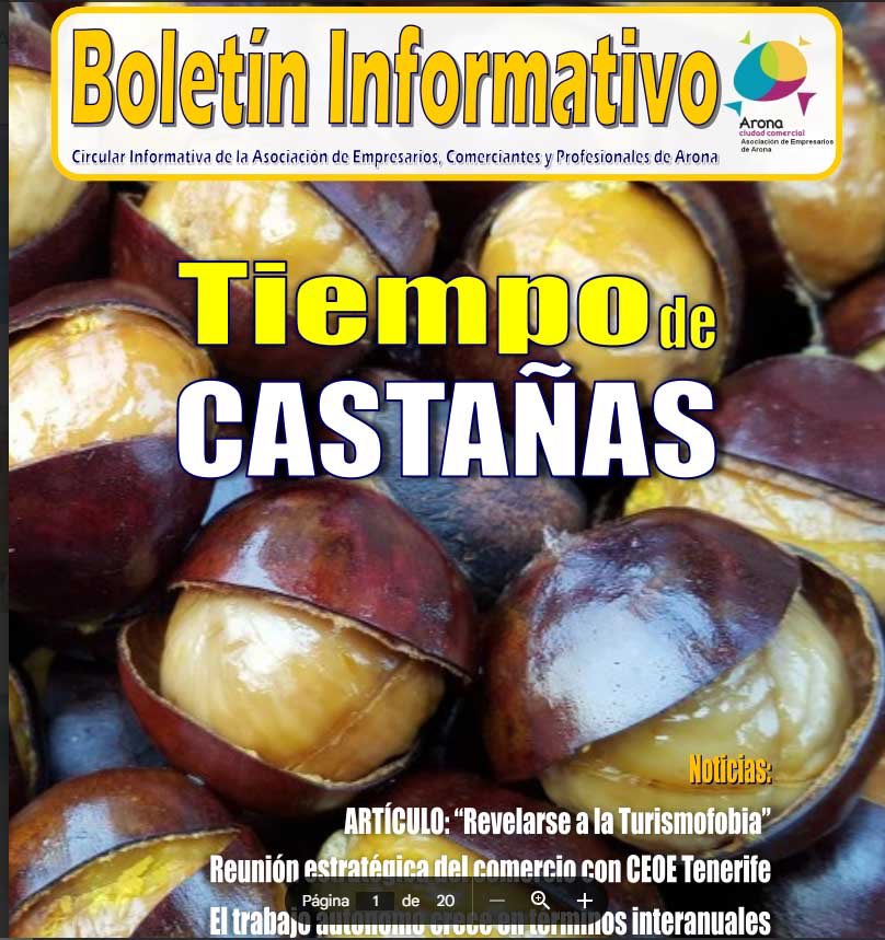 AECPArona's tweet image. 🔵 Ya puedes consultar el boletín informativo de los empresarios de #Arona correspondiente al mes de noviembre‼️

⏬️⏬️⏬️⏬️⏬️
empresariosdearona.com/index.php/noti…