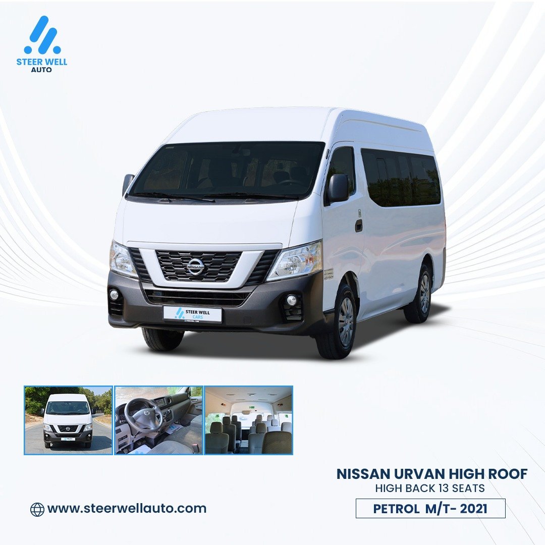 SteerWellAuto's tweet image. 2021 Nissan Urvan NV350 - 13 Seater, Ready for Business &amp;amp; Export! 🚐💼 #NissanUrvan #DubaiCars #SteerWellAuto #VanForSale #BusinessReady #ExportCars #UAECars