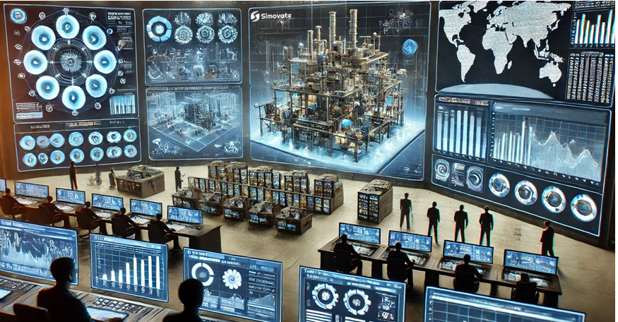 Simülasyon ile Risk Yönetimi 🚀
Simülasyon, riskleri daha iyi öngörüp yönetmemizi sağlar! 💡
Faydalar:
Erken risk tespiti 🚨
Veri odaklı kararlar 📊
Zaman ve maliyet tasarrufu 💰
Kullanım Alanları:
Proje yönetimi 🛠️
Finans 
Sağlık &amp; Güvenlik 🚑
Doğal afetler 🌍
Fabrika süreçleri