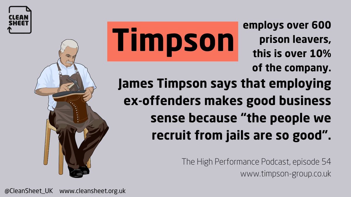 CleanSheet_UK's tweet photo. James Timpson leads by example. He is now Minister of State for Prisons, Probation and Reducing reoffending. He is also a Clean Sheet ambassador.
#beingthechange #leadingbyexample #changingperspectives #challengingmisconceptions #cleansheet https://t.co/iDDiisYRiY