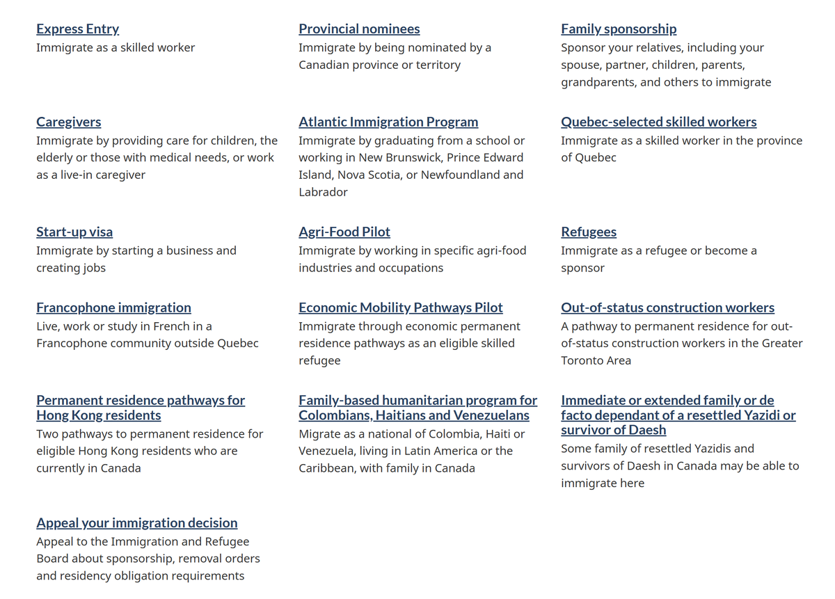cmcalgary's tweet image. here are some ways you can immigrate to Canada 

canada.ca/en/immigration… #ElectionDay