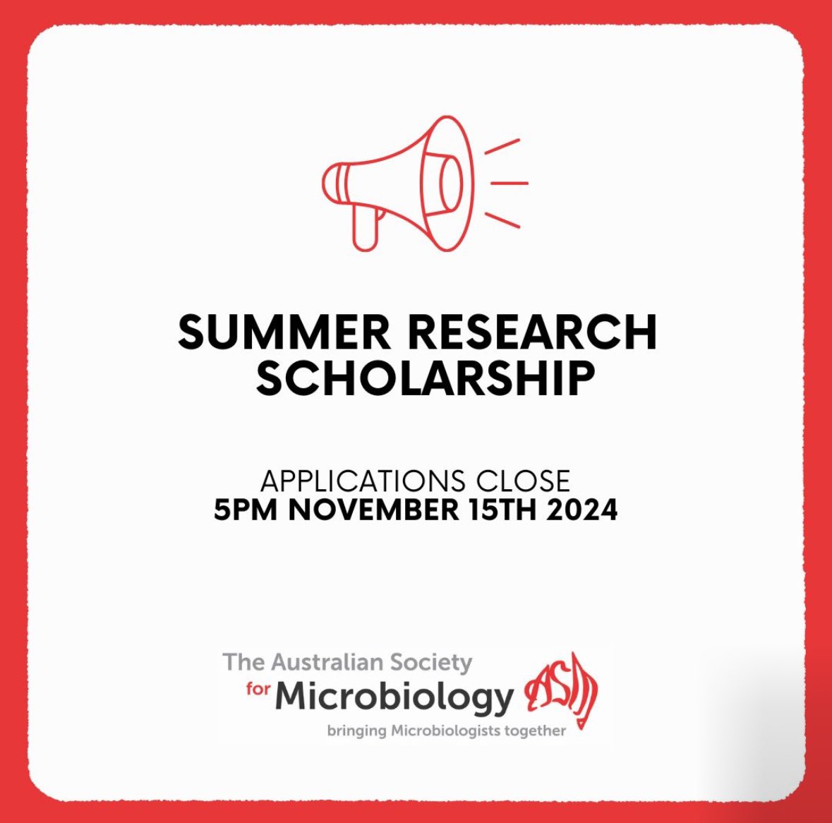 We are supporting an SA/NT student for a $1,500 4-week summer research scholarship!🦠 🧫 More details here: publuu.com/flip-book/7083…