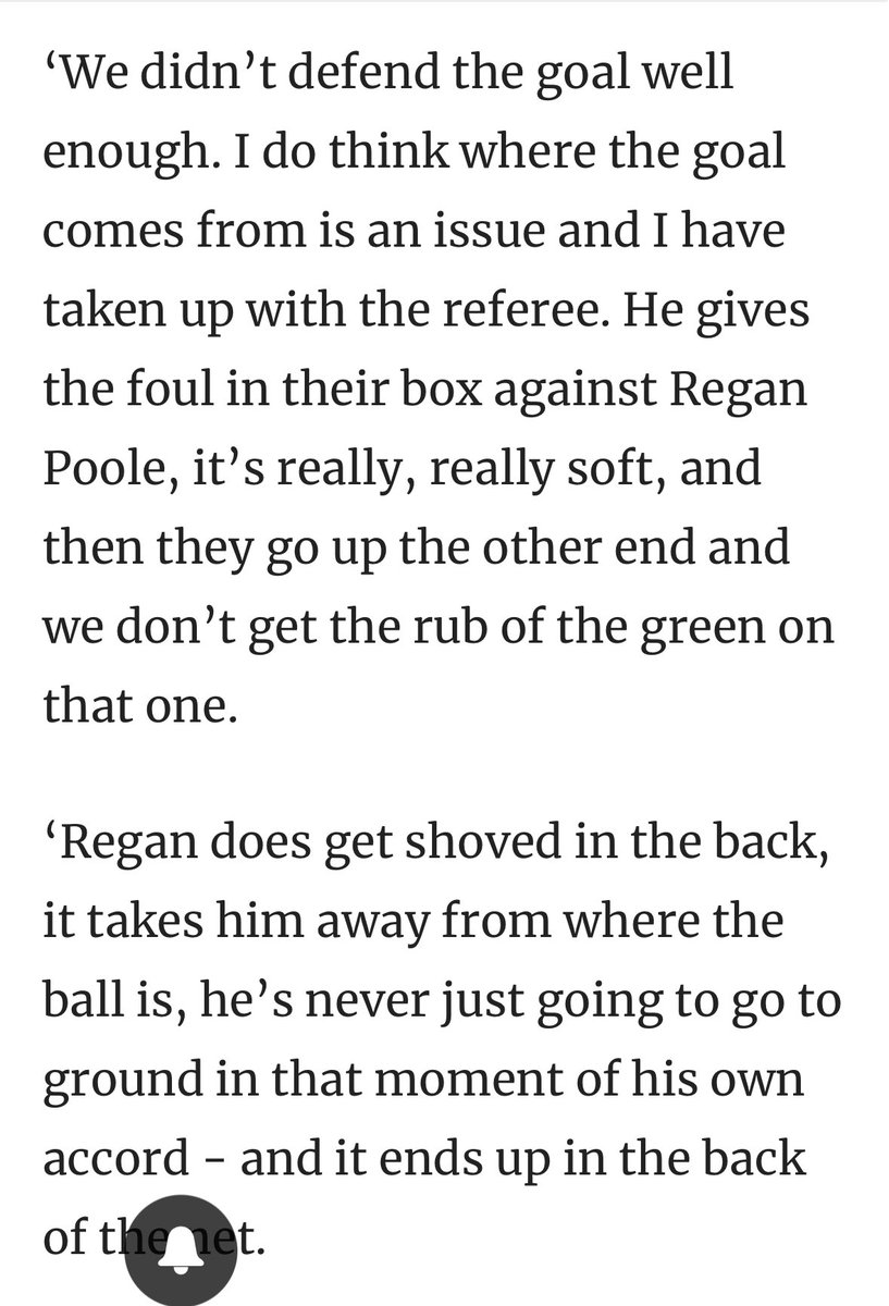 Fuck off It WASN’T a foul.. #Pompey