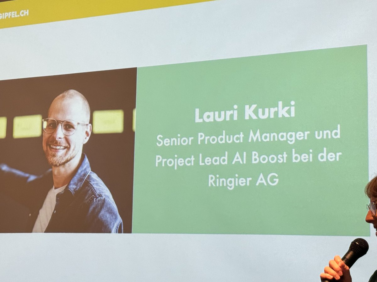 Nichts gegen diesen kompetenten jungen Mann, aber merkt <a href="/ringier_ag/">Ringier AG</a> nicht, dass sie sich und ihre Leute mit solch hochtrabenden Titeln lächerlich machen? <a href="/smgzh/">Social Media Gipfel</a> #smgzh