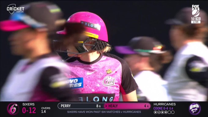 When your first WBBL wicket is the Australian captain 😳 📹 Credits: Twitter/WBBL