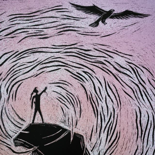 The falcon cannot hear the falconer.