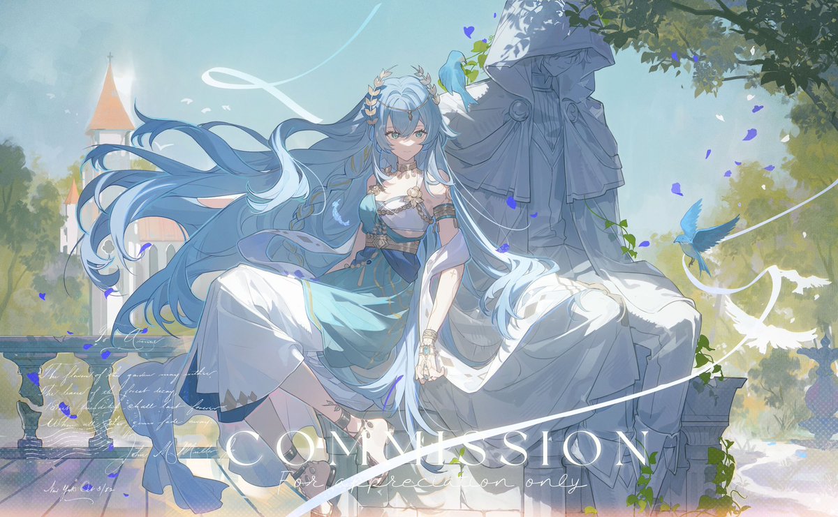 #Commision 

🩵🤍