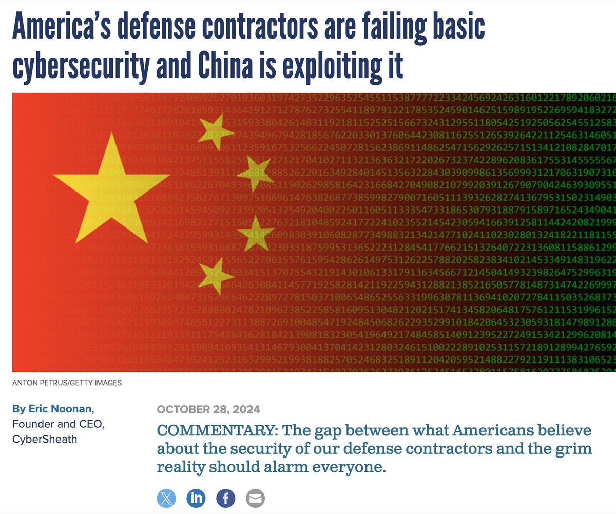 "The defense industrial base is one of 16 critical infrastructure sectors in the U.S., alongside other essential industries like energy, healthcare, and financial services. These sectors are integral to the functioning of our nation."

this is why we backed Dream led by