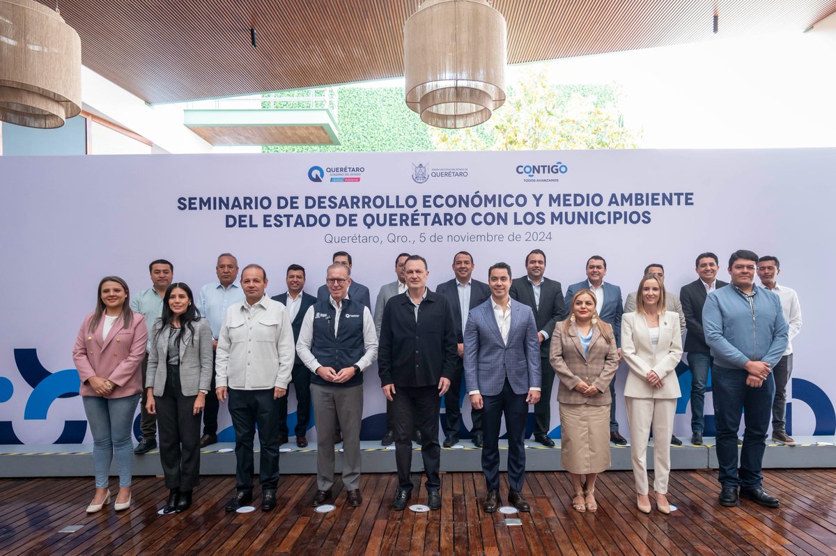 🔴#Querétaro🔴 Inauguran el seminario Interinstitucional de Desarrollo Económico y Medio Ambiente <a href="/makugo/">Mauricio Kuri</a> <a href="/mdelprete/">Marco Del Prete</a>
 
Entérate aquí 👉wp.me/p4bL4K-1z7W
#desarrollosustentable #economía #medioambiente
