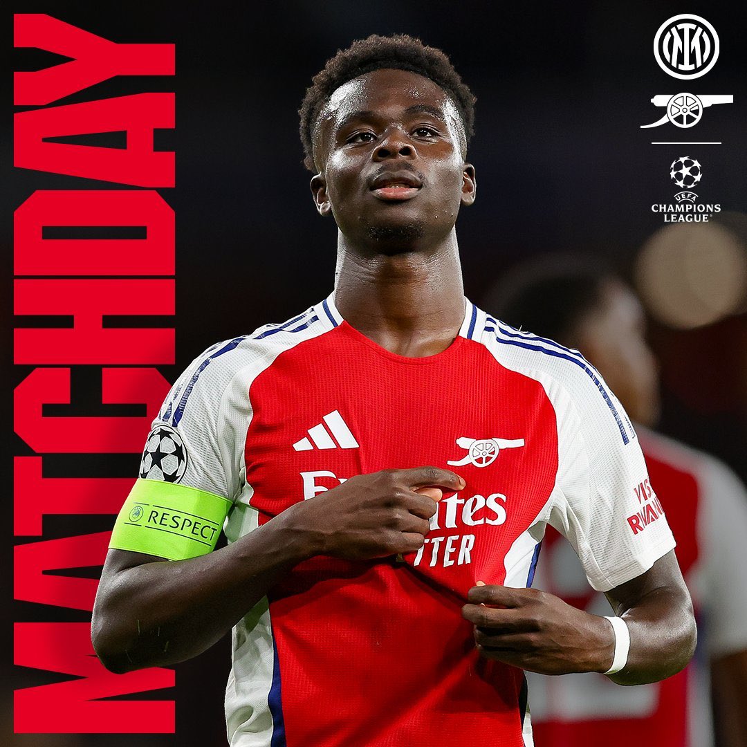 Arsenal_FRA's tweet photo. 𝗝 𝗢 𝗨 𝗥  𝗗 𝗘  𝗠 𝗔 𝗧 𝗖 𝗛

🏆 Ligue des Champions | J4

🆚 Inter Milan

⌚️ 21h00 - Canal+ Sport 

#COYG 🔴⚪️ https://t.co/WCq9u99jeV