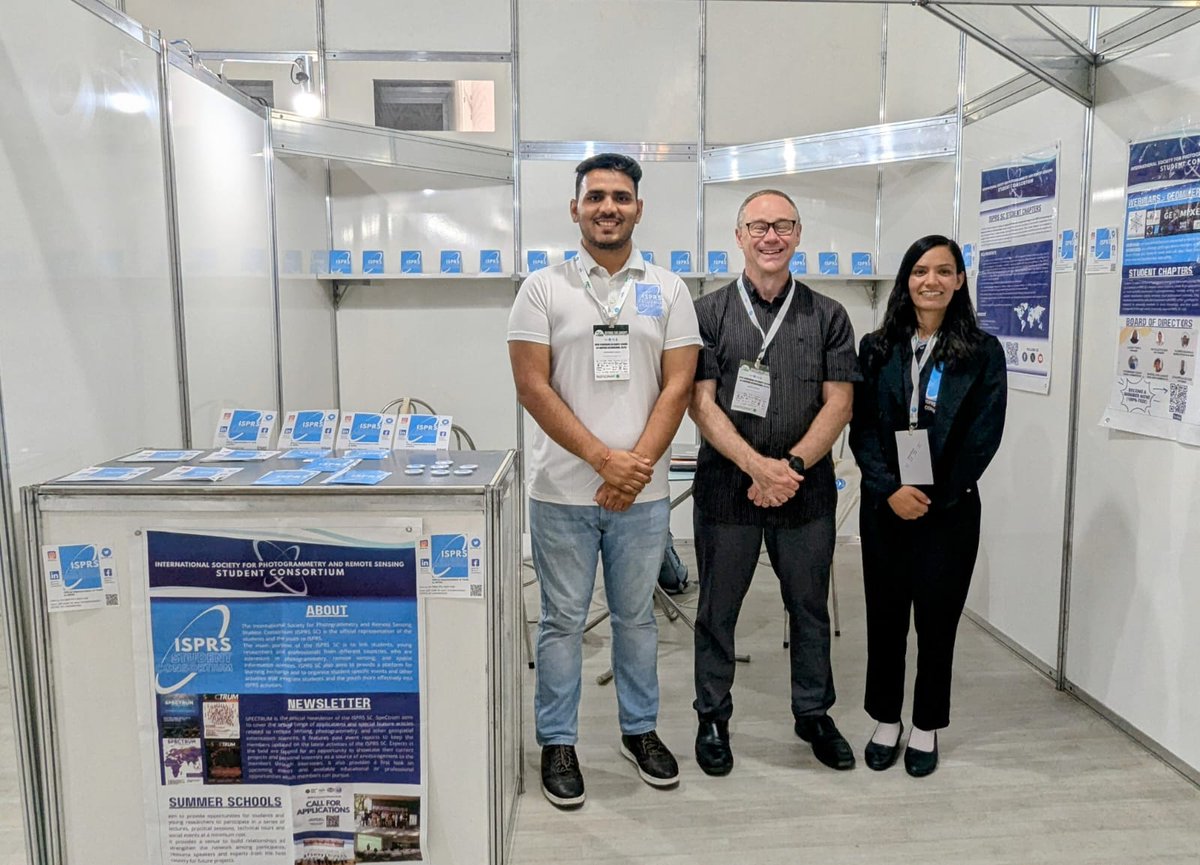 ISPRS_STEP's tweet photo. Day 2 of the #ISPRS #TCIII MidtermSymposium in Belém, Brazil!
 🌎If you're here, swing by our ISPRS SC booth at the VILLAGE-exhibition area to discuss about exciting opportunities for students/yps in photogrammetry, remote sensing, and spatial information sciences! 📸🛰 https://t.co/I3osn0bapu