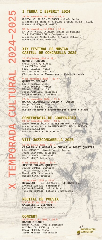 AmicsConcabella's tweet photo. El Quartet Gerhard actuarà en el XIX Festival música Concabella, ds 9 nov 19 h. Obres de Bach, Xostakovitx i Txaikovski. Entrades: https://t.co/WozSbJQ9rk Us hi esperem! @QuartetGerhard @CConcabella https://t.co/TiQNNTSOBH
