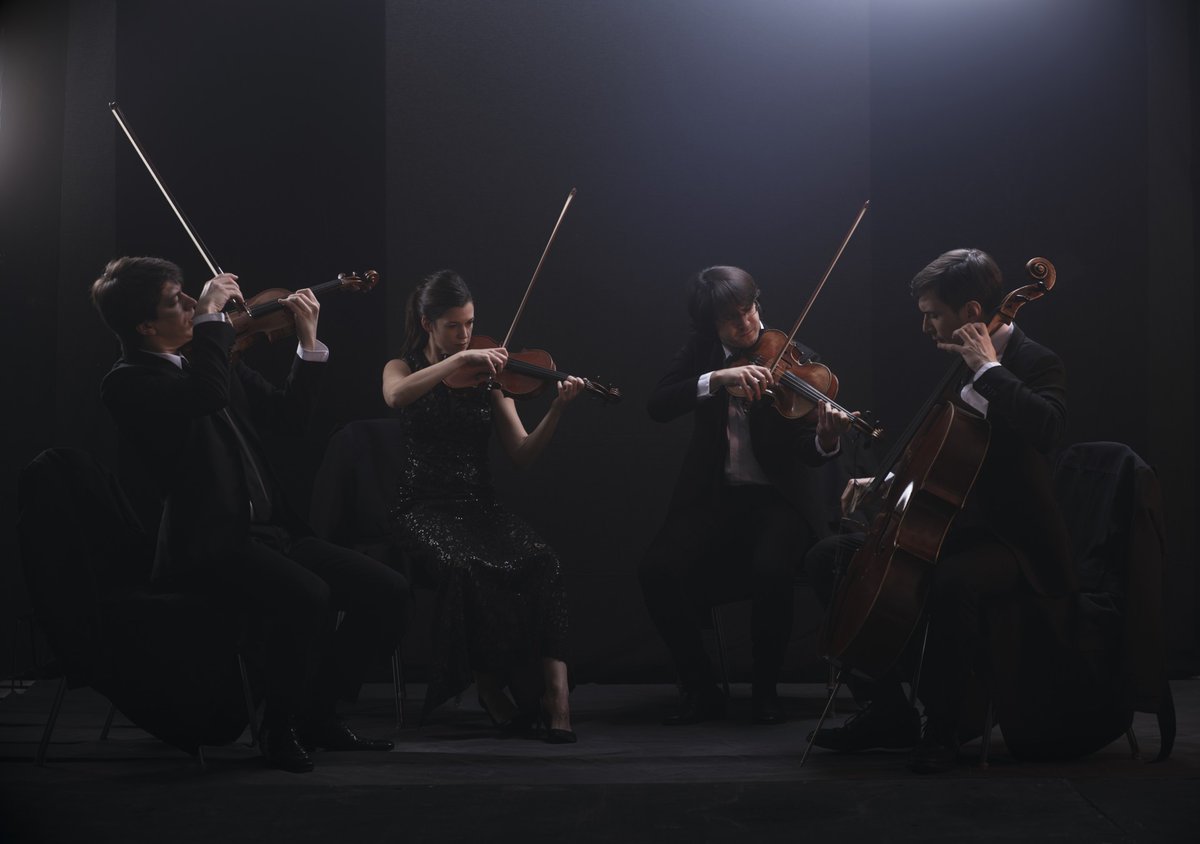 AmicsConcabella's tweet photo. El Quartet Gerhard actuarà en el XIX Festival música Concabella, ds 9 nov 19 h. Obres de Bach, Xostakovitx i Txaikovski. Entrades: https://t.co/WozSbJQ9rk Us hi esperem! @QuartetGerhard @CConcabella https://t.co/TiQNNTSOBH