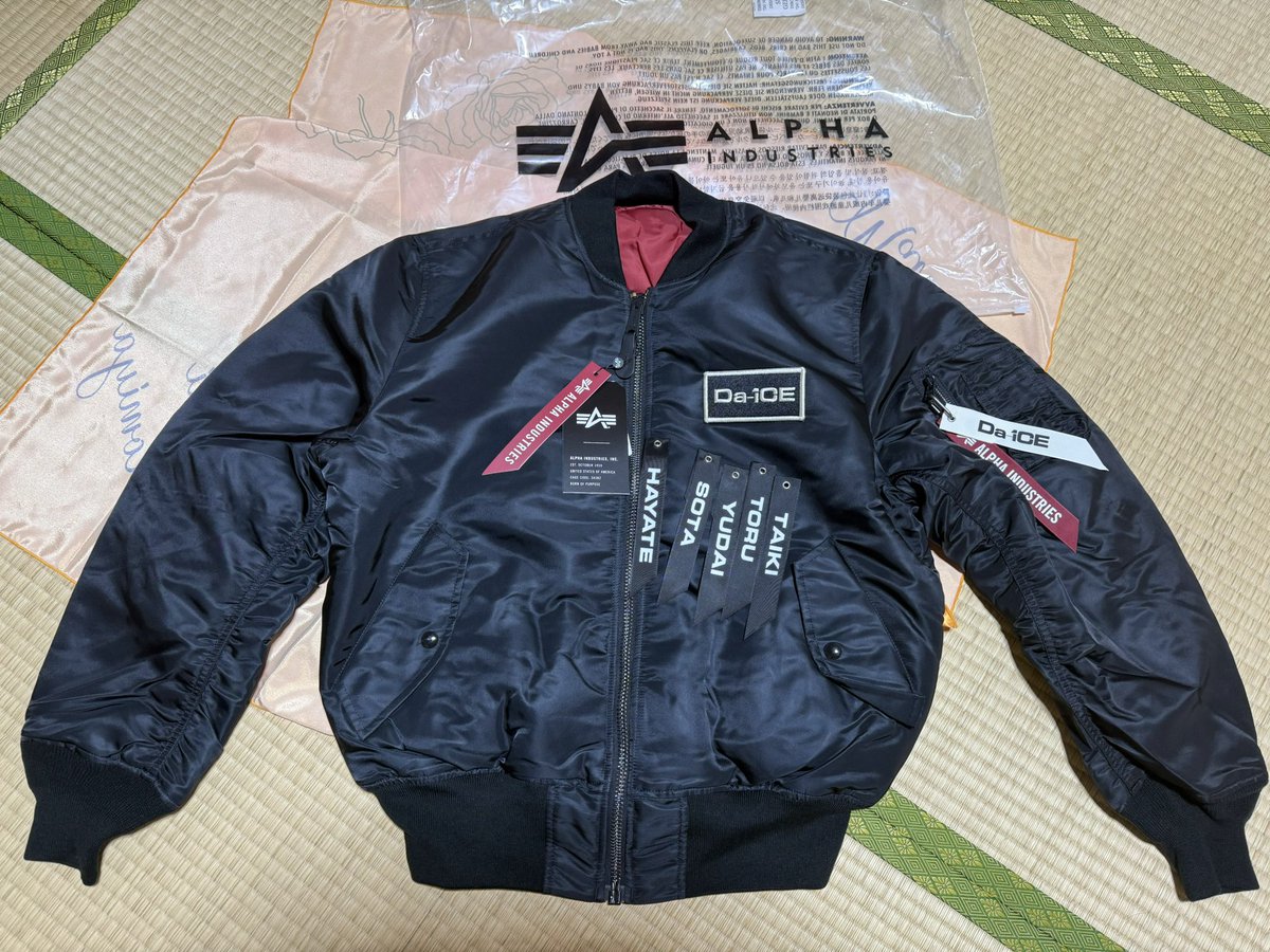 Da-iCE ALPHA MA-1 Mサイズ Da-iCE ALPHA MA-1 Mサイズ Da-iCE×ALPHA MA-1 - Da-iCE (ダイス