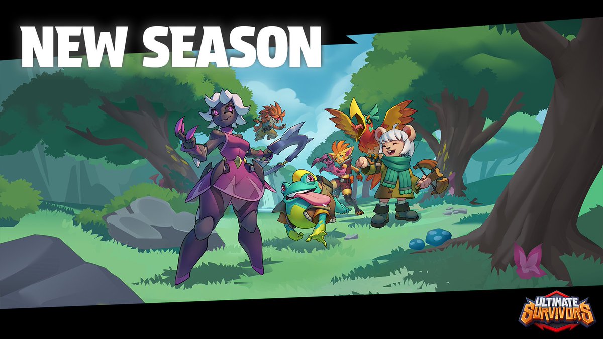 UltSurvivors's tweet photo. The new update is available for your playing pleasure! 

This time, we bring you the new season and new Ultimate Pass restocked with heaps of goods – play the game, complete seasonal missions, and feast on more wild cards, avatars, frames, bundles, and more! https://t.co/WLwHBUg0Tj