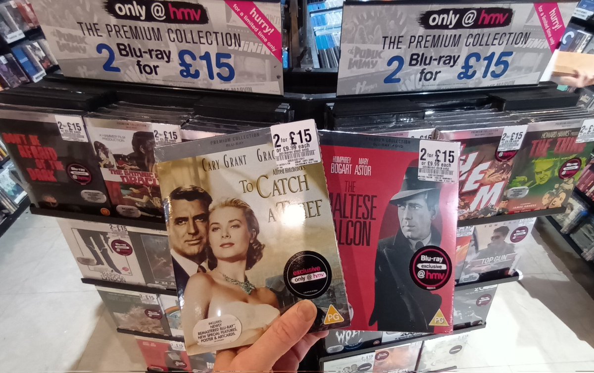 hmvBelfast's tweet image. The return of the premium collection
Available only at hmv
Back at the amazing value of 2for£15
Classic movies at amazing prices
Great gifts for you and the other movie lovers in your life
#hmv #premiumcollection #bluray #drama #scifi #horror #comedy #action @avocadoom89