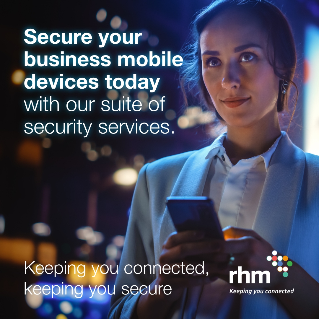 RHMTelecom's tweet photo. It can be easier than you think for a cybercriminal to gain access to your business mobile devices. We offer:

☠️ Antivirus
🌐 VPN
📱 Mobile device management

Get layered mobile protection from as little as £1.75 per device per month.

Discover more: https://t.co/1D5CzFSnS6 https://t.co/3SkWNWiv6v