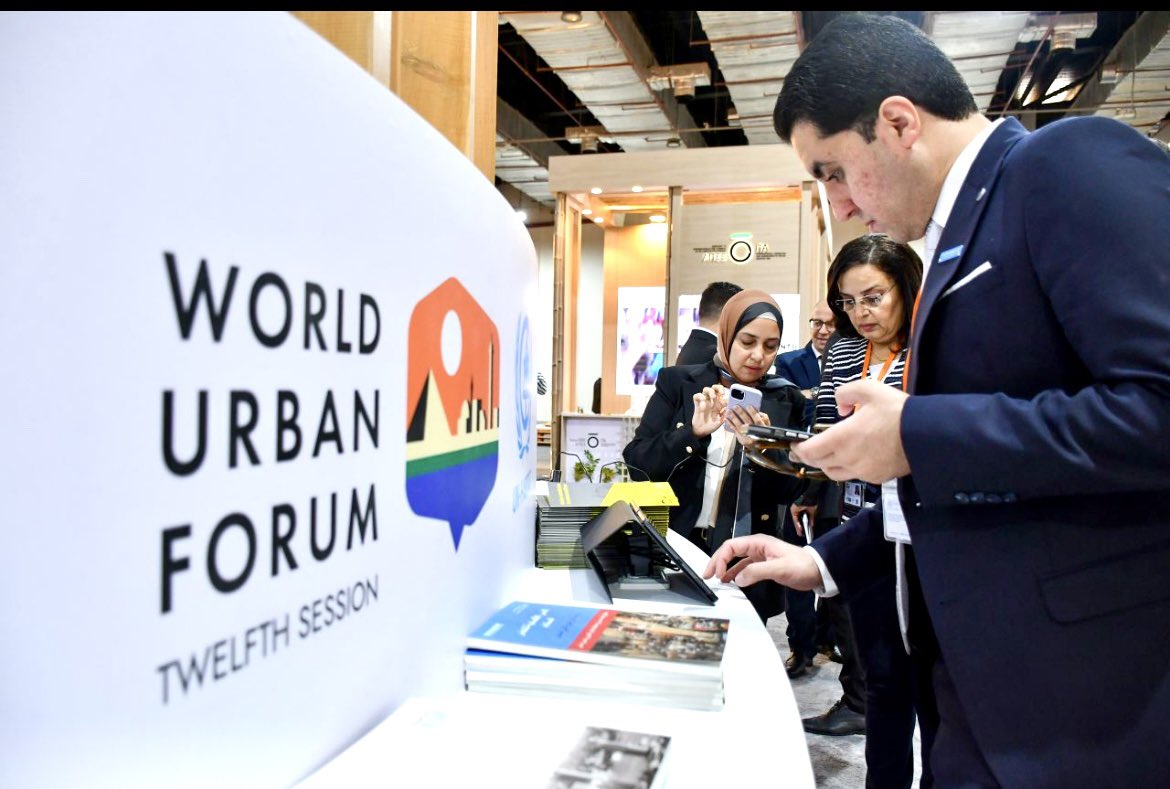 Great session today at #WUF12, by UNIDO with city of Vienna, CA40, UN-Habitat including special guest Engineer K. Abbas, Chairman and Managing Director, Administrative Capital for Urban Development (ACUD), who shed light on the future of the New Administrative Capital of Egypt