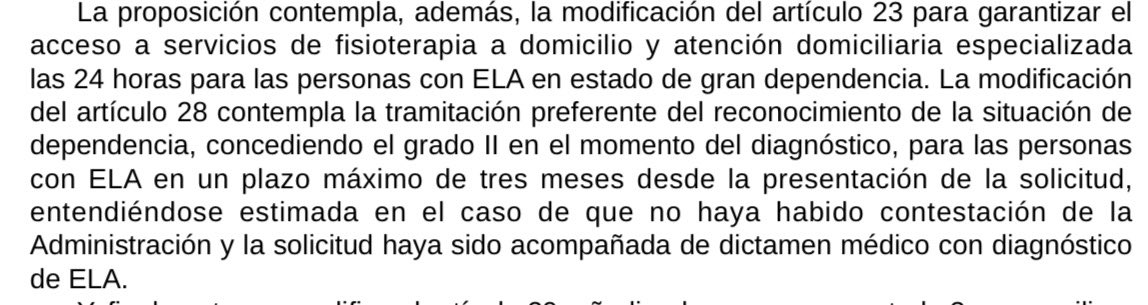 <a href="/Dlofe/">Daniel López</a> nos recuerda sobre #leyELA artículo 23 ; garantizar fisioterapia en domicilio. <a href="/Teidela_/">Teidela</a> <a href="/FISIOSEPAR/">Fisioterapia SEPAR</a>