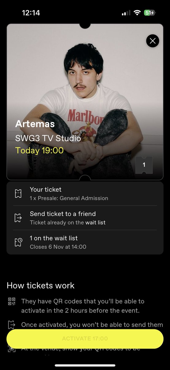 JodieDocherty4's tweet photo. @MKenxe Hii I’ve got a ticket up on the dice app atm if your still interested bc I can’t make it :( https://t.co/C4jtOebc4F