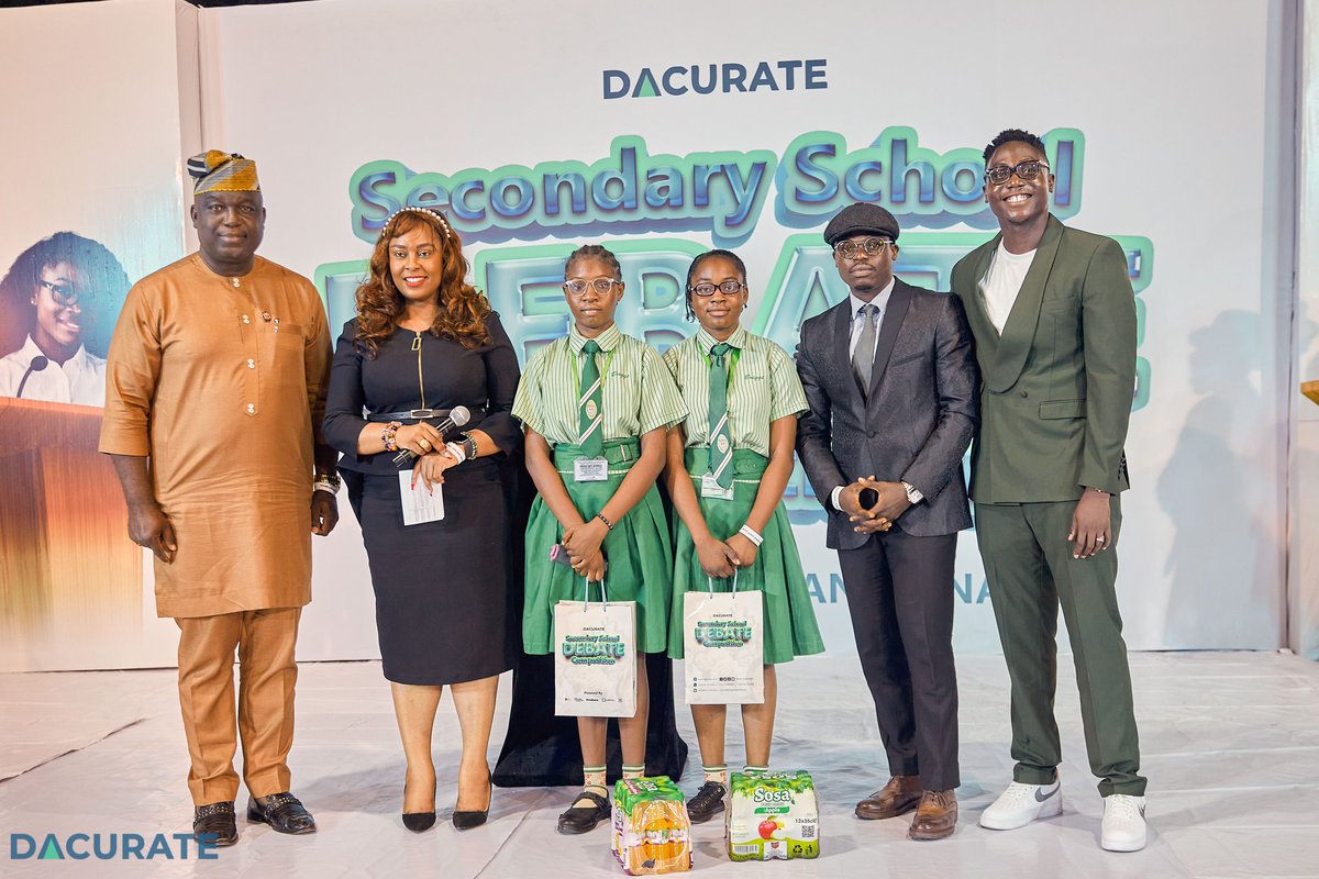 We want to thank <a href="/IjaraAdaku/">Ada</a> the MD of Emerging Africa Asset Management Limited, who represented <a href="/ToyinFSanni/">Game Changer</a> , the GCEO of Emerging Africa at #dacuratesecondaryschooldebate. 

We appreciate her love for the kids and wise words.