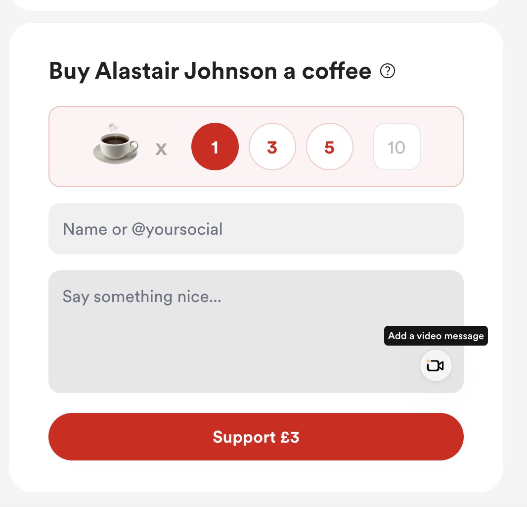 Buy Me a Coffee tweet media