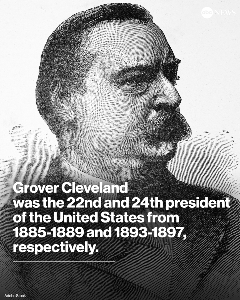 Donald Trump will become only the second president to win non-consecutive terms, <a href="/ABC/">ABC News</a> News projects.

Grover Cleveland was the first.

Read more: trib.al/9Dv350T