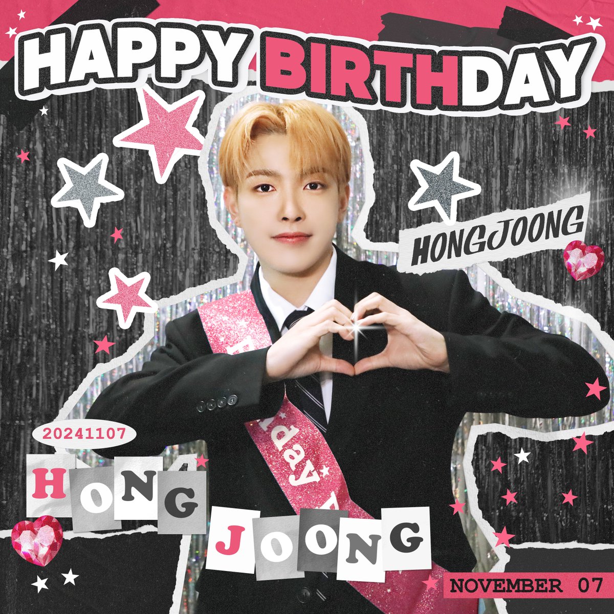 ATEEZofficial's tweet image. [🎂] HAPPY BIRTHDAY HONGJOONG
⠀
홍중이의 생일을 축하합니다🎉
사랑을 담은 축하 멘션을 보내주세요!💌
⠀
#ATEEZ #에이티즈 #HONGJOONG #홍중
#홍중이의_따스함이_세상을_밝힌날
#HongjoongsWarmWorld