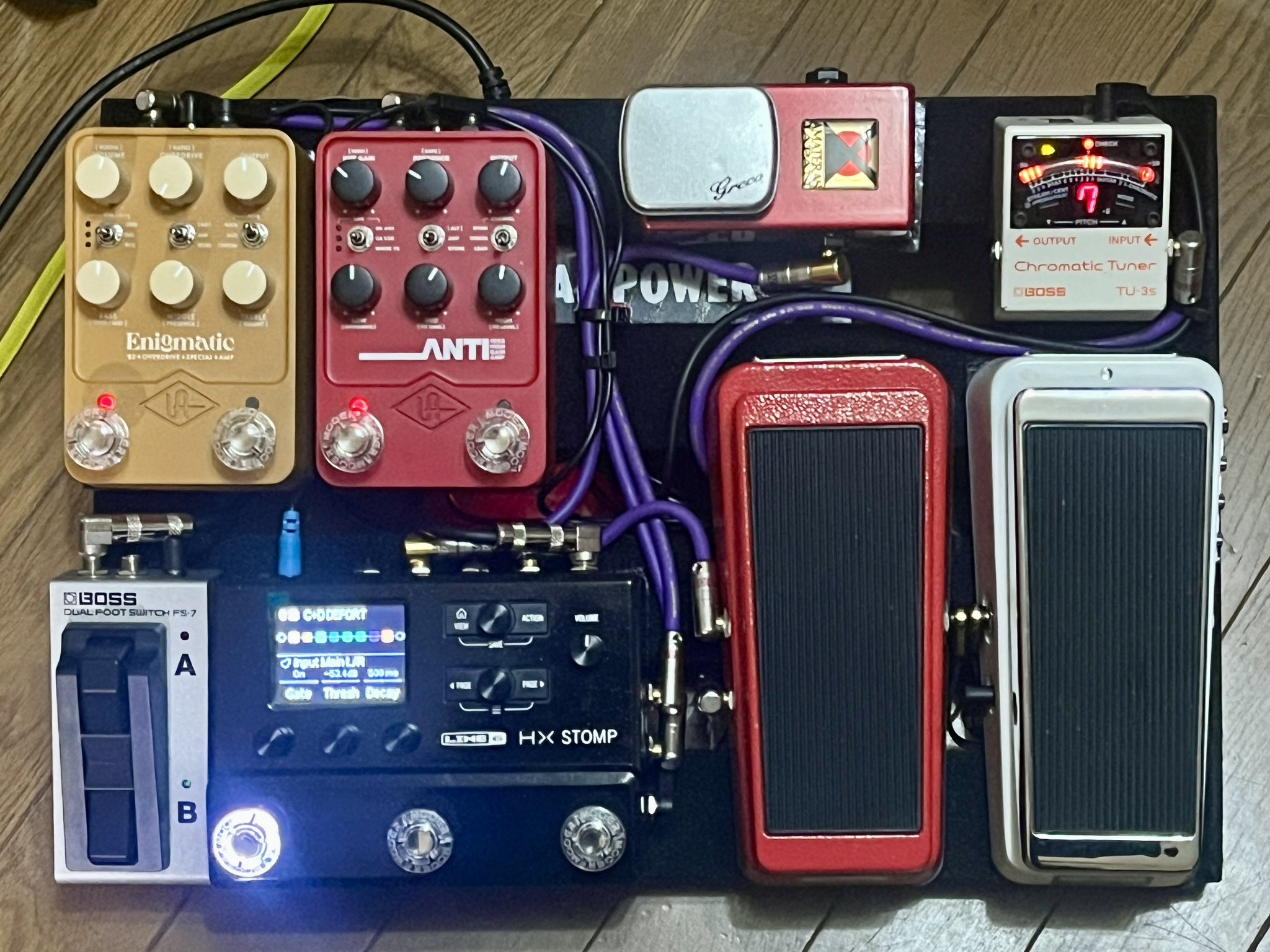 HX STOMP 箱あり おまけ付き HX Stompを入手！2.65から3.11にしLine6の人に教えてもらった