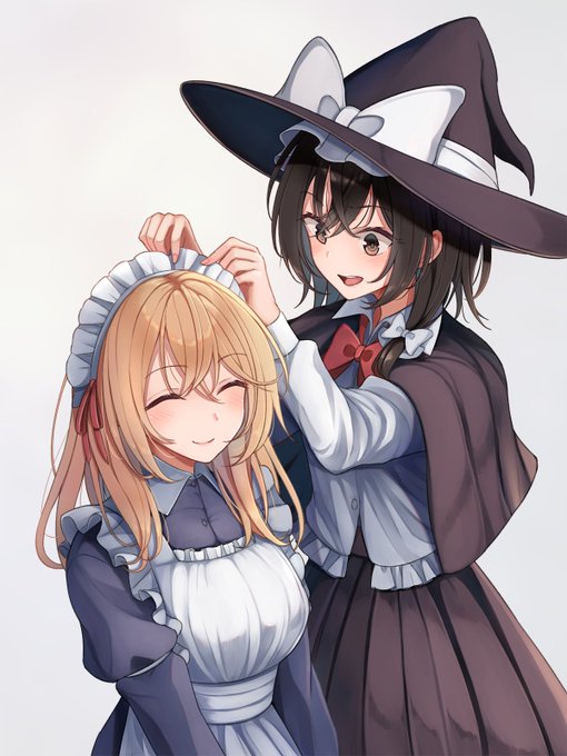 ハロウィン仮装中の蓮メリ(遅刻) 