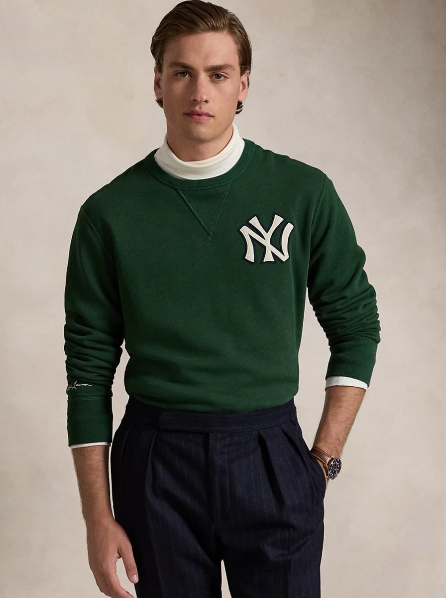 StreetFashion01's tweet photo. Still thinking about the Ralph Lauren x Yankees Collab https://t.co/alX0ggZdci