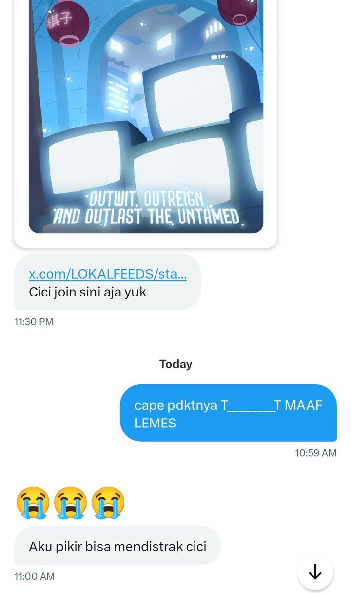 makasih ya temen-temen sudah mengajak aku. 🫂