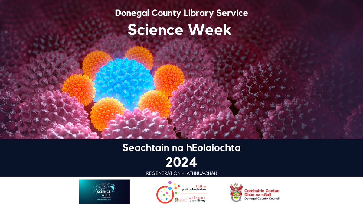 Tá Seachtain na hEolaíochta mar chuid d’iarrachtaí Fhondúireacht Eolaíochta Éireann domhan iontach na heolaíochta a chur chun cinn agus a cheiliúradh.
@donegalcountycouncil #scienceweek2024
tinyurl.com/mrxb58y7