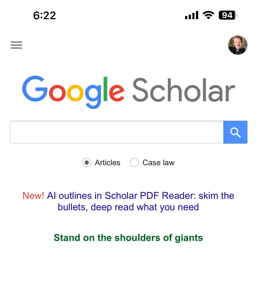 Welcome to the era where we use massive computational power to skim other folk’s ideas because we’re too busy to read another person’s words. AI summarization is now active in Google Scholar. When we use AI to read for us, what do we gain? What do we lose?