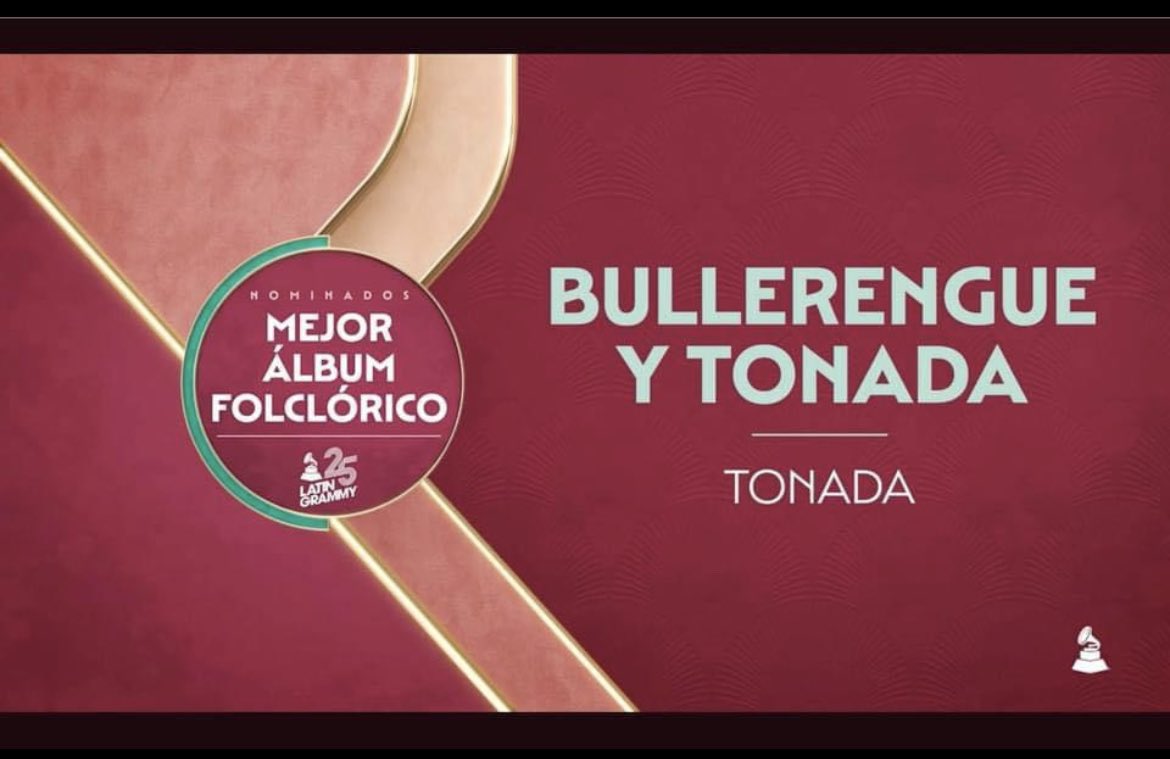 Conseguir nominación al Premio <a href="/LatinGRAMMYs/">The Latin Recording Academy / Latin GRAMMYs</a> es alcanzar una meta muy importante. Son más de 5.000 agentes de la industria en el mundo quienes lo deciden. ¡#Tonada lo hizo! Urge que, en nombre de #Barranquilla y el #Caribe lleguen a la alfombra roja  #SOS: vaki.co/es/vaki/tonada…