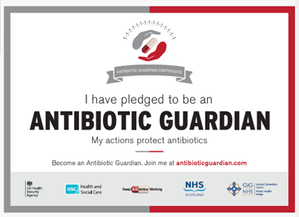 In the run up to World AMR Awareness week, I have renewed my pledge to be an #AntibioticGuardian! I will continue to ensure my actions protect antibiotics, and I'm looking awareness <a href="/PennineCareNHS/">Pennine Care NHS FT</a> over the coming weeks.