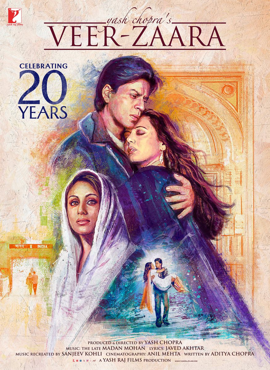 Celebrating #20YearsOfVeerZaara!
Relive the unforgettable magic with the special re-release, featuring 'Yeh Hum Aa Gaye Hain Kahaan,' starting today November 7, 2024, in international markets!
For International Cinema Listings - yashrajfilms.com/international/… 
#YRFInternational |