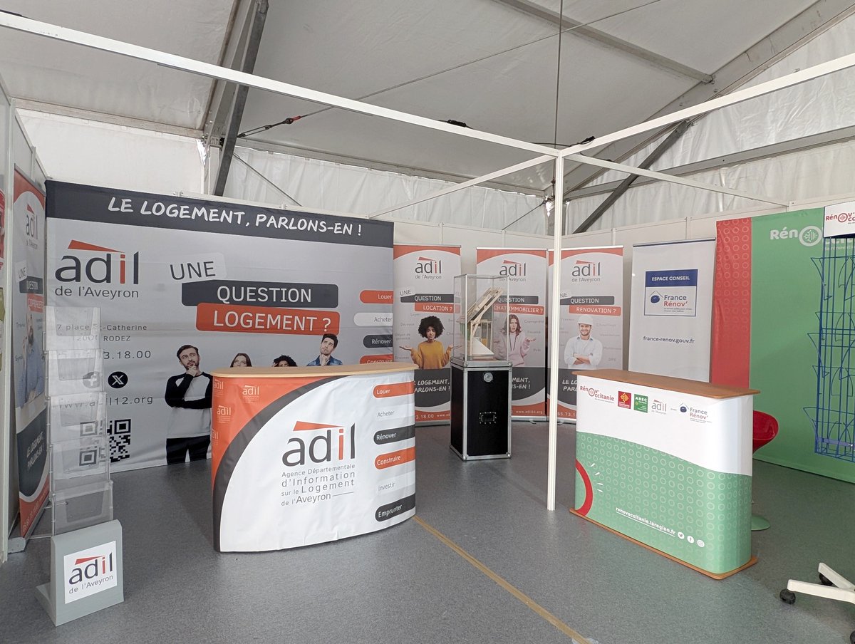 🕰️ On est prêts à vous accueillir dès vendredi pour le Salon de l'Habitat Rodez
Que pensez-vous de notre nouveau design ? Nous, on adore 🤩
#Aveyron #logement