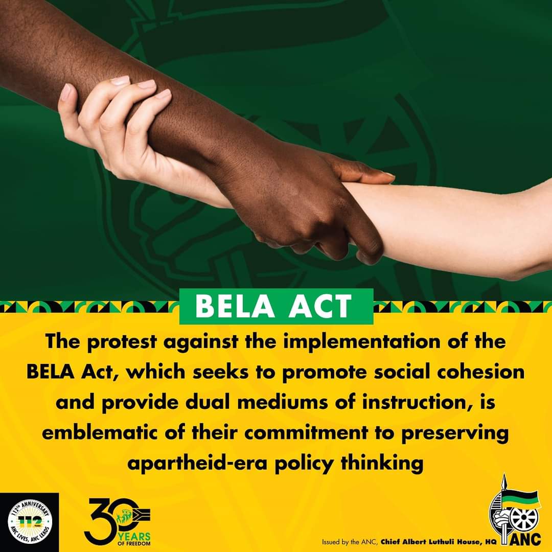ANCLimpopo's tweet photo. The BELA Act aims to create a more inclusive, equitable, and efficient basic education system. It addresses longstanding challenges that have created obstacles in our basic education ecosystem.
#OpenTheDoorsOfLearningToAll
#LetsDoMoreTogether https://t.co/HioJhCgFyA