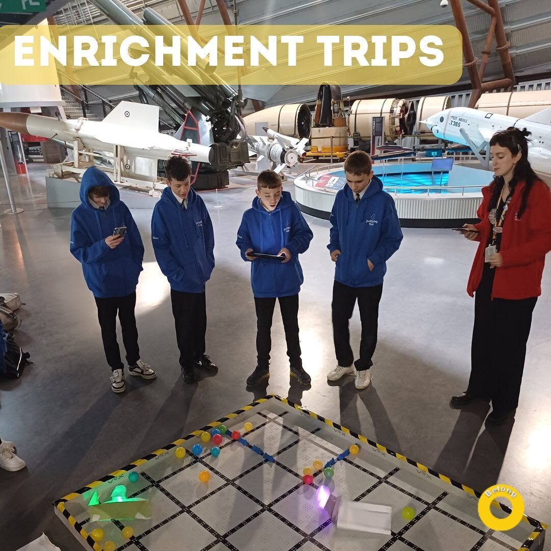 Jon Egging Trust 🫱🏾‍🫲🏻

The Year 9’s visited RAF Shawbury and learned leadership skills and got to experience what role air traffic control play in the RAF ✈️

The year 8s visited RAF Cosford Museum and worked on communication and team work skills as they designed equipment…