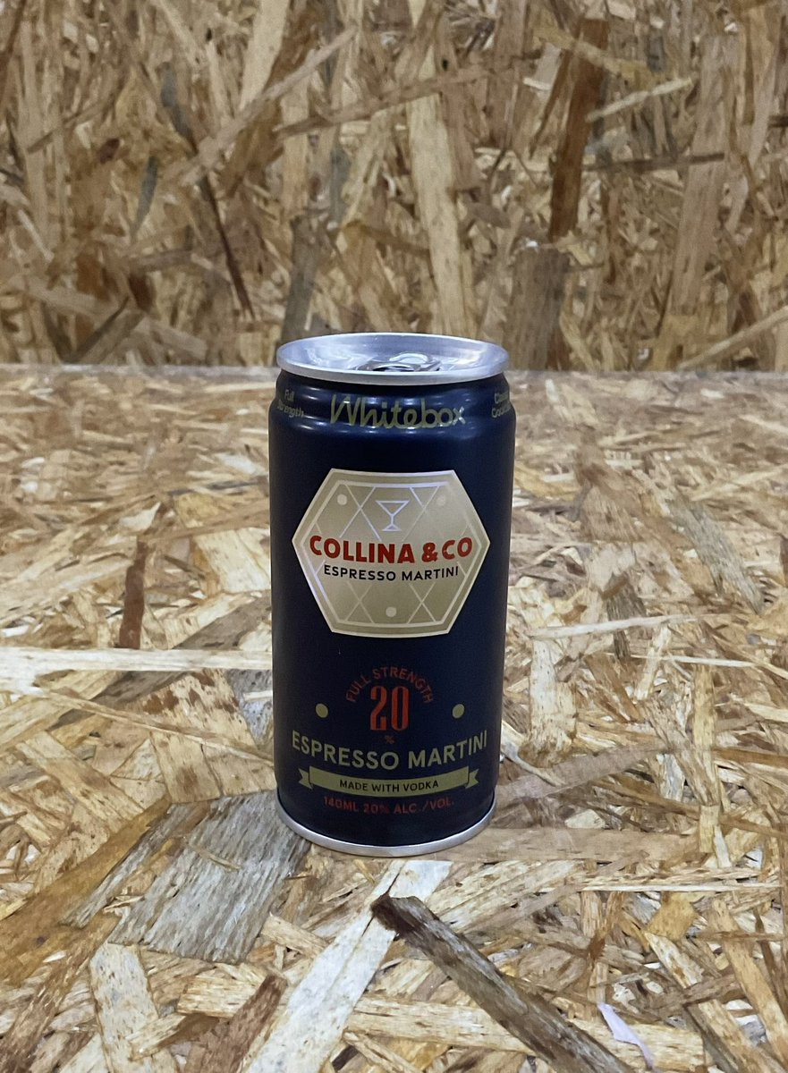 All-new Collina &amp; Co. Espresso Martini from <a href="/WBCocktails/">Whitebox Cocktails</a>, wowsers.
