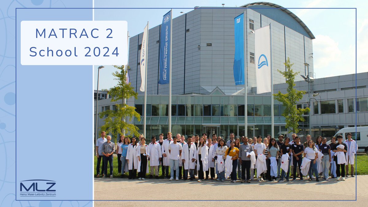 Heinz Maier-Leibnitz Zentrum (MLZ) (@mlz_garching) on Twitter photo The MATRAC 2 School of <a href="/HereonHelmholtz/">@hereon@helmholtz.social</a> took place at the FRM II in early September. Over 5 days, participants explored key neutron-based experimental methods in materials science & presented their own work.
Thank you for a fantastic, knowledge-filled week!
#neutrons #labcourse The MATRAC 2 School of <a href="/HereonHelmholtz/">@hereon@helmholtz.social</a> took place at the FRM II in early September. Over 5 days, participants explored key neutron-based experimental methods in materials science & presented their own work.
Thank you for a fantastic, knowledge-filled week!
#neutrons #labcourse