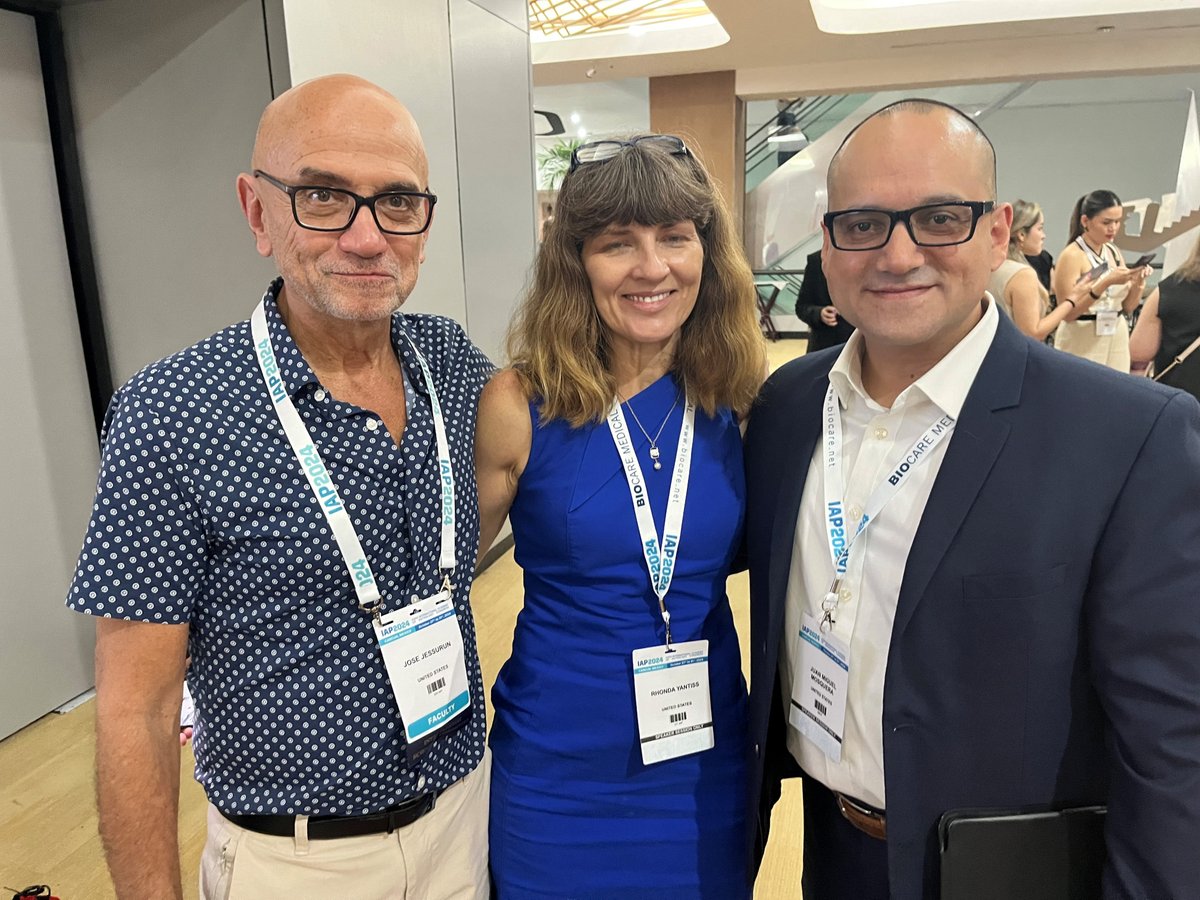 Weill Cornell Medicine Pathology (@wcmcpathology) on Twitter photo Congratulations to all our <a href="/WCMCPathology/">Weill Cornell Medicine Pathology</a> colleagues who made an impactful contribution to the recent International Academy of Pathology (<a href="/IAPCentral/">IAP Central</a>) annual meeting in Cancun, including Drs. Jose Jessurun (@PPJessurun), former colleague Rhonda Yantiss, and Juan Miguel Mosquera! Congratulations to all our <a href="/WCMCPathology/">Weill Cornell Medicine Pathology</a> colleagues who made an impactful contribution to the recent International Academy of Pathology (<a href="/IAPCentral/">IAP Central</a>) annual meeting in Cancun, including Drs. Jose Jessurun (@PPJessurun), former colleague Rhonda Yantiss, and Juan Miguel Mosquera!