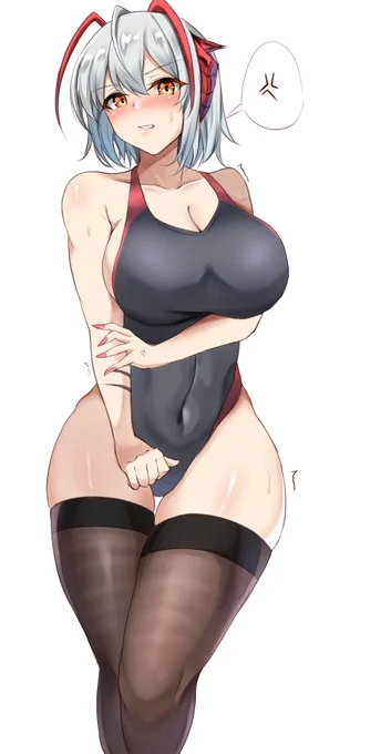 #アークナイツウィシャデル?贅沢な装備だねお前は競泳水着を着るんだよ 