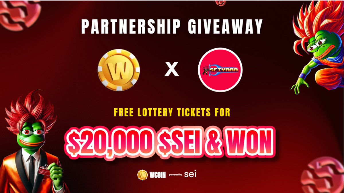 seiyara_io's tweet photo. 🚀 Exciting Partnership Alert! 🚀

🌾 SEIYARA has teamed up with @WcoinGame  to elevate your farming experience! 

💸 Wcoin is your gateway to earning and winning big in the crypto world. Spin, win, and cash out USDT anytime!

🎁 Claim your FREE 0.3~1 USDT to get started. Plus, complete tasks and bets to earn $WON tokens and unlock more rewards!

How to join:
1. Join @WcoinGame & @seiyara_io 
2. Join https://t.co/SDaP9jhHFK and complete tasks.
3. Join Wcoin to claim 1 free ticket https://t.co/1Z2SRJIH3f

💥 Join us as we cultivate new experiences in Web3 gaming! 🌐🌾