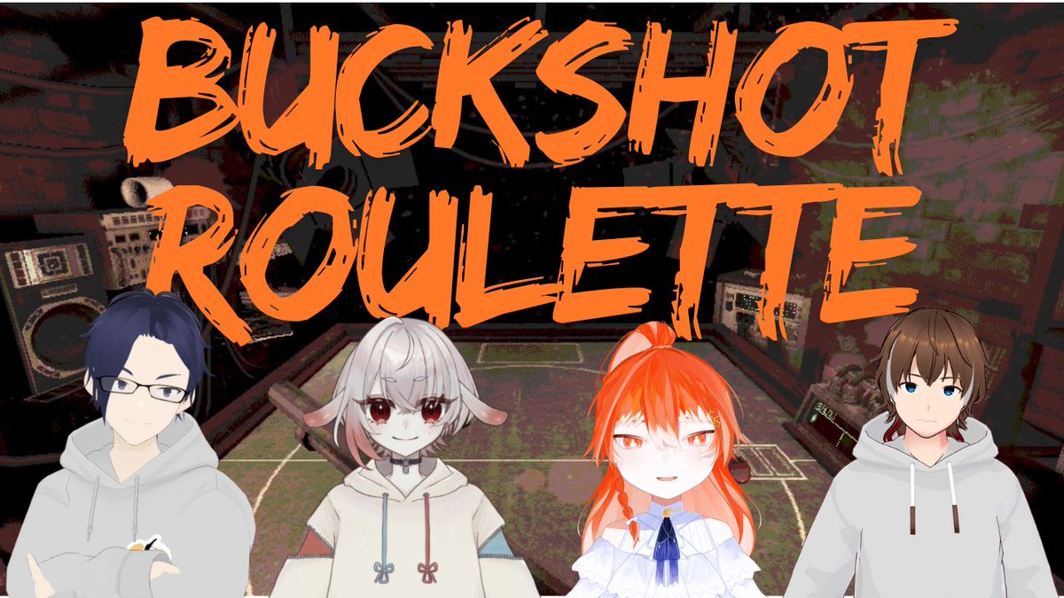 furaguma's tweet photo. 🔔配信宣伝🔔
🔊Backshot Roulette
⏰22:00~
💭本日はコラボー!!
仲良し4人で撃ち合いじゃー!!
最後に勝つのは一体誰だ!?
コラボするお相手
#Hiya_VT
#h_annka
#Verconia_snow
配信枠は⤵⤵⤵ https://t.co/0Na4W9GRbY