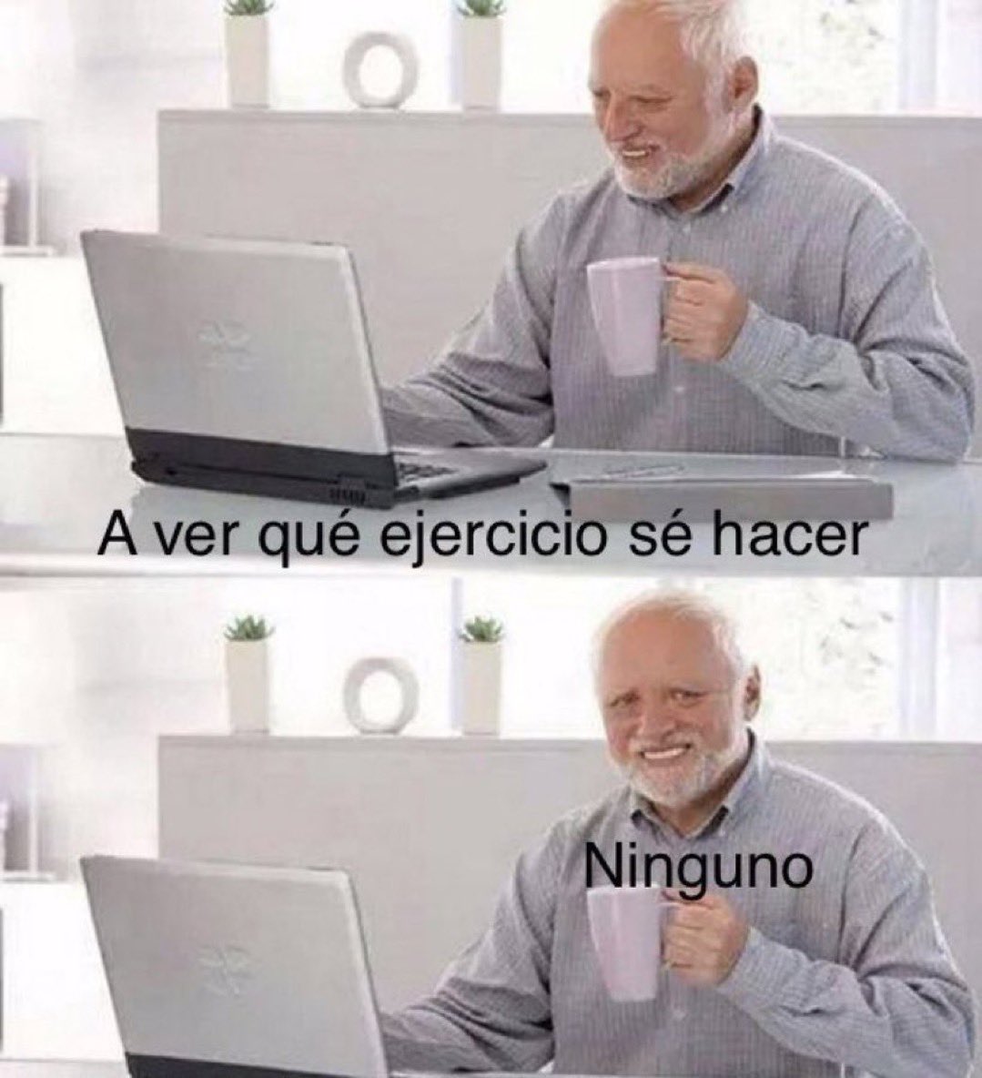 yo en el examen de mates